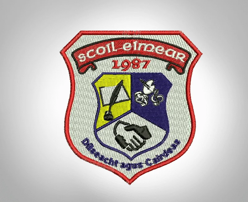 Embroidery digitizing portfolio samples for schools